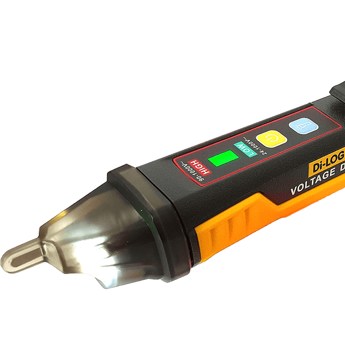 Di-LOG DL108 24 - 1000V Non-contact Voltage Detector with High/Low Mode, IP67, Vibration & LED Torch - westbasedirect.com