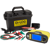 Di-LOG DL9118 18th Edition Advanced Multi Function Tester c/w RCD LOC XLT