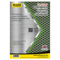 Di-LOG DLCELP Emergency Lighting Periodic Certificate