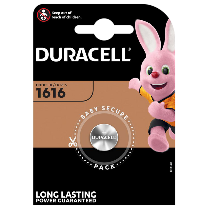 Duracell Coin Lithium CR1616 | 1 Pack - westbasedirect.com