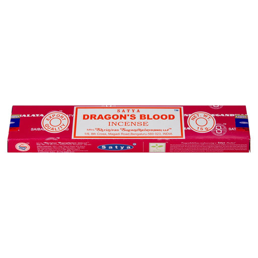 Satya Dragons Blood 15g | 1 Pack (12 Sticks) - westbasedirect.com