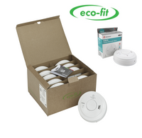 Aico EI3018EF Mains Power Eco-fit Carbon Monoxide Alarm with Audio/ Smart Link & 10yr+ Lithium cells (10 pack)