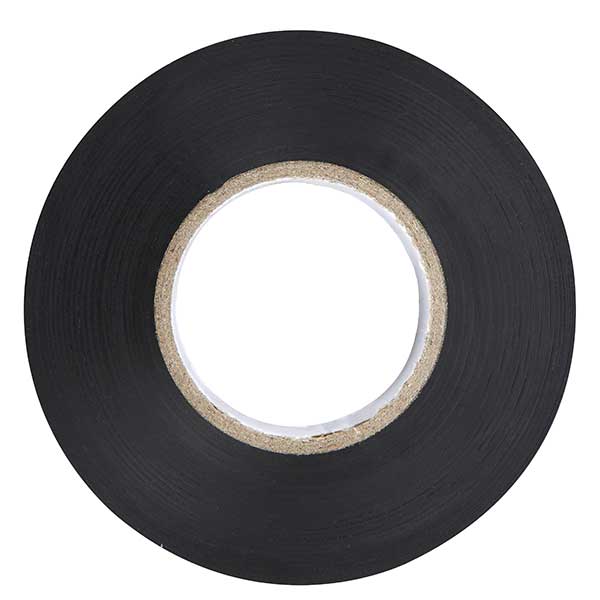 BG EITB20/01 Black Flame Retardant PVC Insulation Tape 19mm x 20m Reel - westbasedirect.com