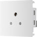 BG EM2ASW Euro Module 2A Round Pin Unswitched Socket - White - westbasedirect.com
