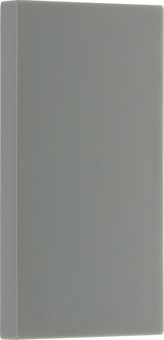 BG EMBLK1G Euro Module Blank Plate (1pc) - Grey - westbasedirect.com