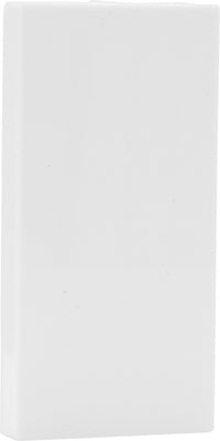 BG EMBLK1W Euro Module Blank Plate (1pcs) - White