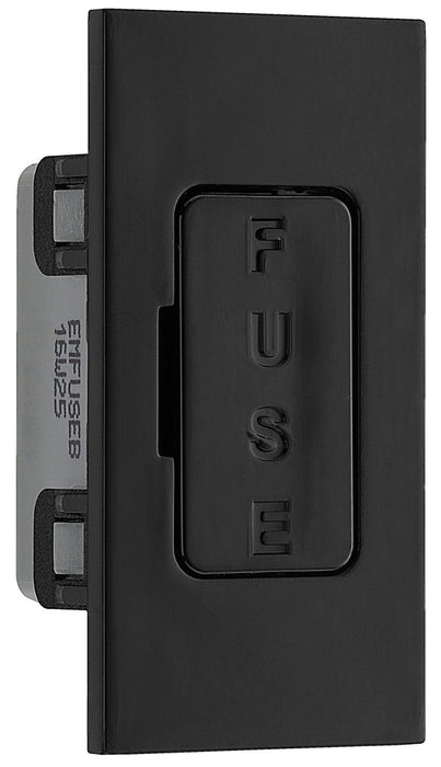BG EMFUSEB Euro Module 13A Fused Module - Black - westbasedirect.com