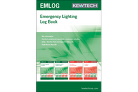 Kewtech EMLOG Emergency Lighting Maintenance Log Book
