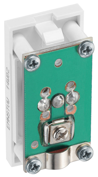 BG EMNSTVW Euro Module Co-Axial Connection - White - westbasedirect.com