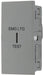 BG EMSW12ELG Euro Module 20AX 2-Way Key Switch - Grey (Emergency lighting test) - westbasedirect.com