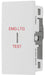 BG EMSW12ELW Euro Module 20AX 2-Way Key Switch - White (Emergency lighting test) - westbasedirect.com