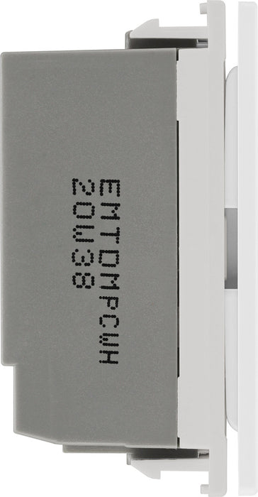 BG EMTDMPCWH Euro Module Master Touch LED Dimmer - PC White - westbasedirect.com