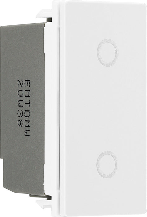 BG EMTDMW Euro Module Master Touch LED Dimmer - White - westbasedirect.com
