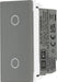 BG EMTDSG Euro Module Slave Touch LED Dimmer - Grey - westbasedirect.com