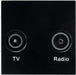 BG EMTVFMB Euro Module TV & Radio - Black - westbasedirect.com
