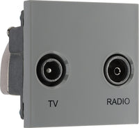 BG EMTVFMG Euro Module TV & Radio - Grey