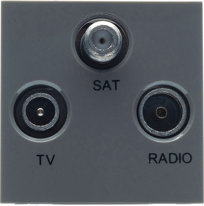 BG EMTVFMSATG Euro Module TV, Radio, Dual Satellite - Grey - westbasedirect.com