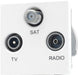 BG EMTVFMSATW Euro Module TV, Radio, Dual Satellite - White - westbasedirect.com