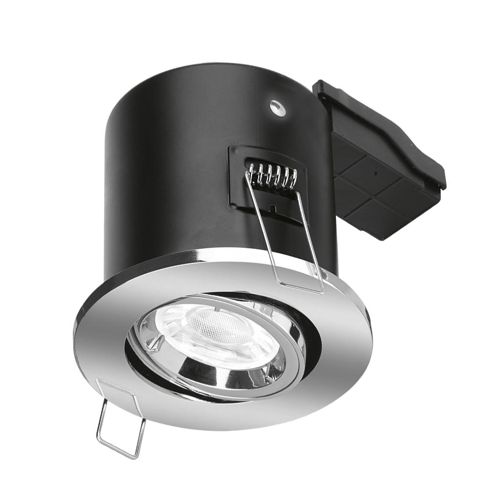 Aurora EN-FD102PC EFD GU10 Adjustable Lock Ring Aluminium Fire-Rated D ...
