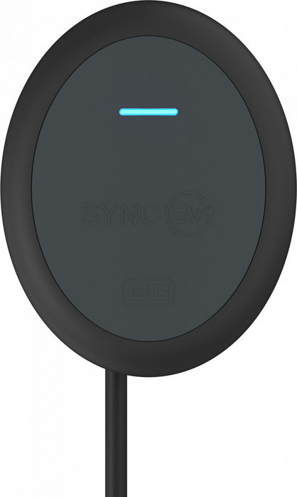 SyncEV BG EVT77GG 7.4kW Tethered Wall Charger with 7.5m Cable WiFi + GSM - Black - westbasedirect.com