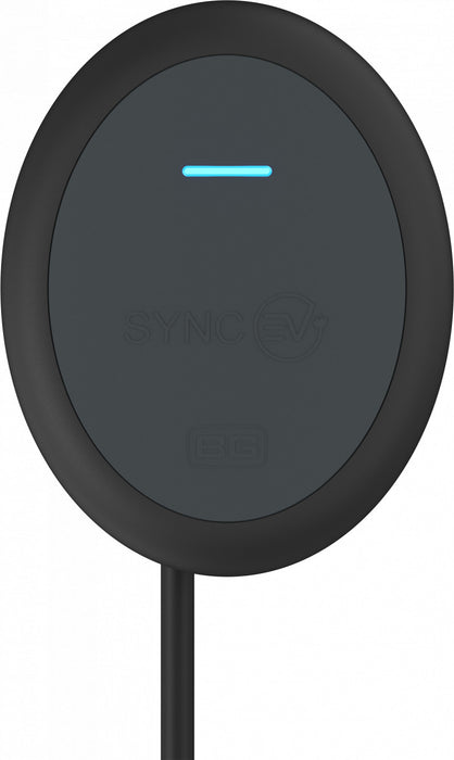 SyncEV BG EVT77G 7.4kW Tethered Wall Charger with 7.5m Cable WiFi Only - Black - westbasedirect.com