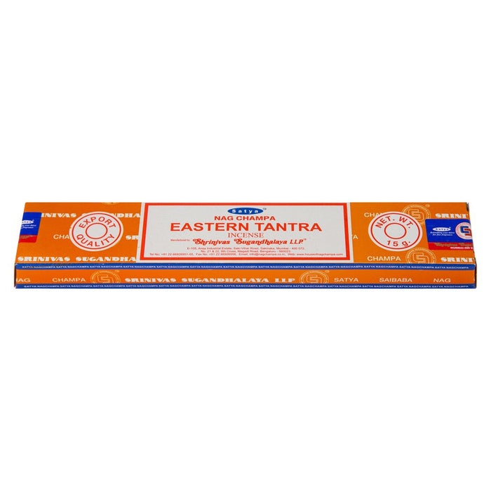 Satya Eastern Tantra 15g | 1 Pack (12 Sticks) - westbasedirect.com