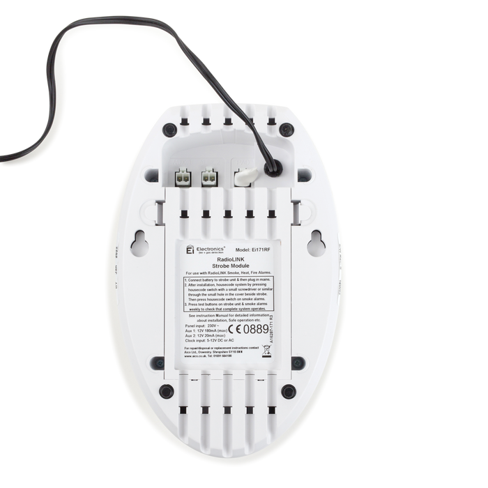 Aico Ei170RF Mains Powered RadioLINK Alarm Kit for Deaf & Hard of Hearing 230V with Rechargeable Backup - westbasedirect.com