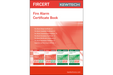 Kewtech FIRCERT Fire Alarm Installation Certificate Book - westbasedirect.com