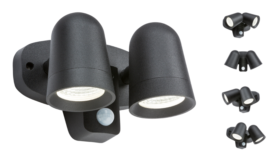 Knightsbridge LED Floodlights with Sensors