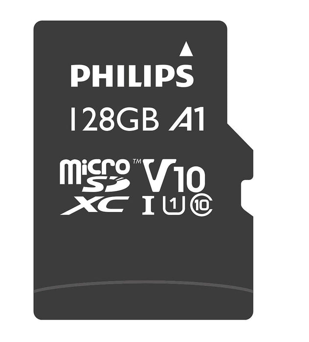 Philips Micro SDXC Card 128GB Class 10 UHS-I U1 incl. Adapter - westbasedirect.com