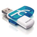 Philips USB 2.0 16GB Vivid Edition Blue - westbasedirect.com