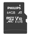 Philips Micro SDXC Card 64GB Class 10 UHS-I U1 incl. Adapter - westbasedirect.com