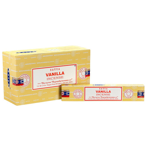 Satya Vanilla 15g | Full Box (12x12) - westbasedirect.com