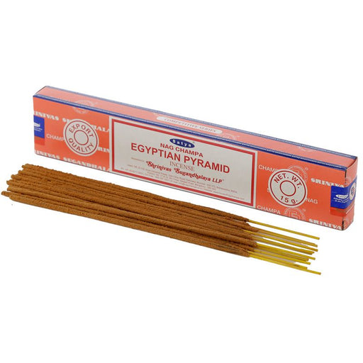 Satya Egyptian Pyramid 15g | 1 Pack (12 Sticks) - westbasedirect.com