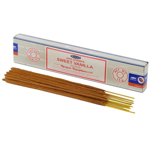 Satya Sweet Vanilla 15g | 1 Pack (12 Sticks) - westbasedirect.com