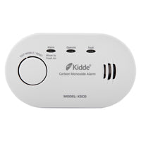 Kidde K5CO Battery Powered Carbon Monoxide Alarm Compact, Alkaline Batteries, 10 Year Sensor Life (Boxed)