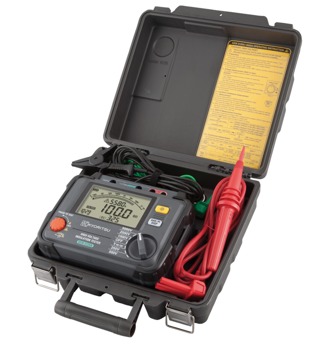 Kewtech KEW3125A High Voltage 5000V Insualtion Tester - westbasedirect.com