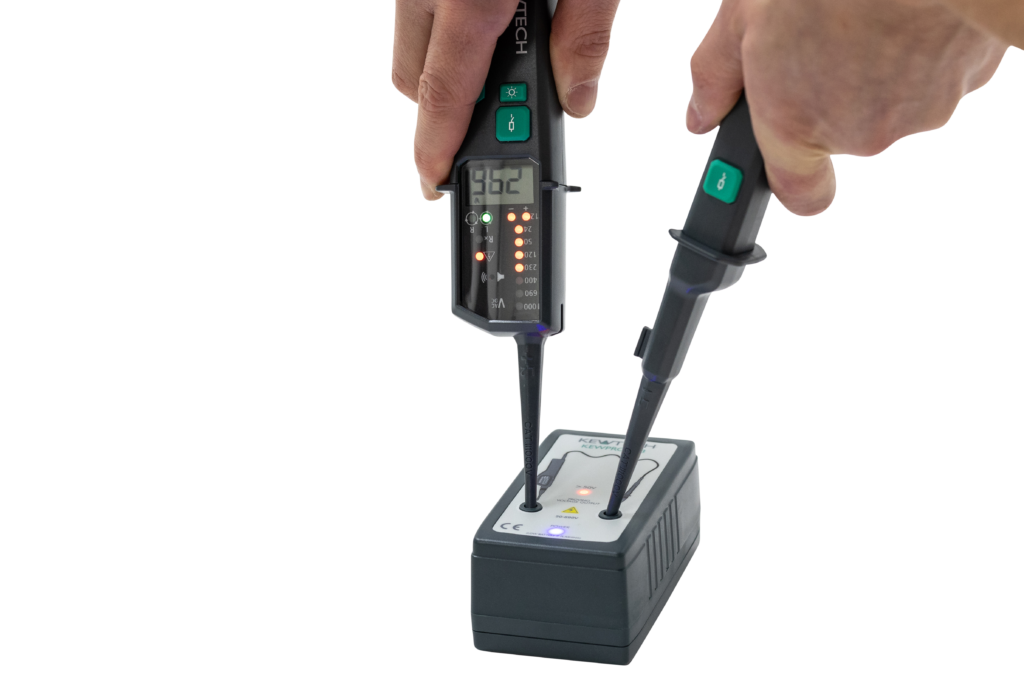 Kewtech KT1795 2 Pole Voltage Detector with Phase Rotation - westbasedirect.com