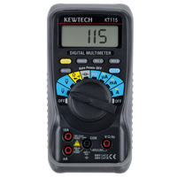 Kewtech KT115 Digital 600V & 10A AC/DC Multimeter