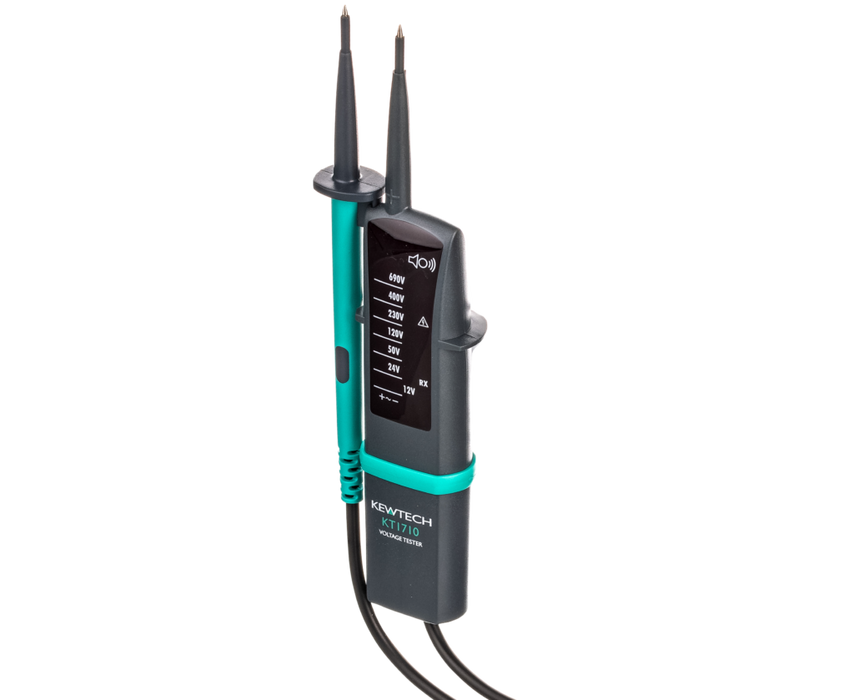 Kewtech KT1710 2 Pole Voltage & Continuity Tester - westbasedirect.com