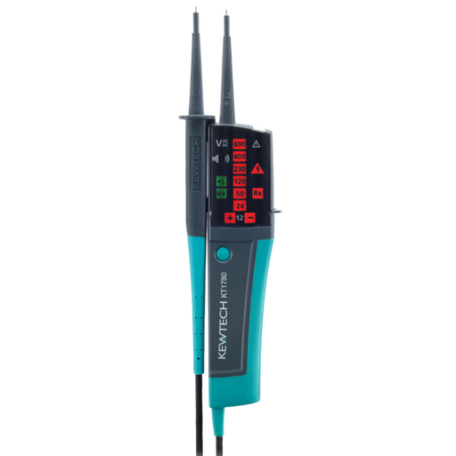 Kewtech KT1780 Advanced 2 Pole Voltage & Continuity Tester - westbasedirect.com