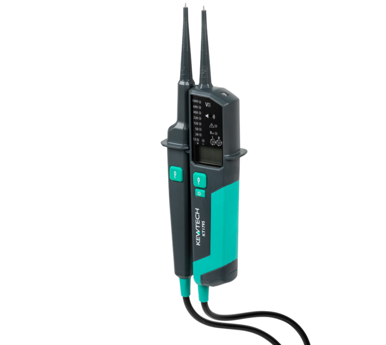 Kewtech KT1795 2 Pole Voltage Detector with Phase Rotation - westbasedirect.com