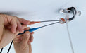 Kewtech KTLP10 Blue & Brown Long Reach Probes for Screwless Terminals, 4mm Connectors - westbasedirect.com