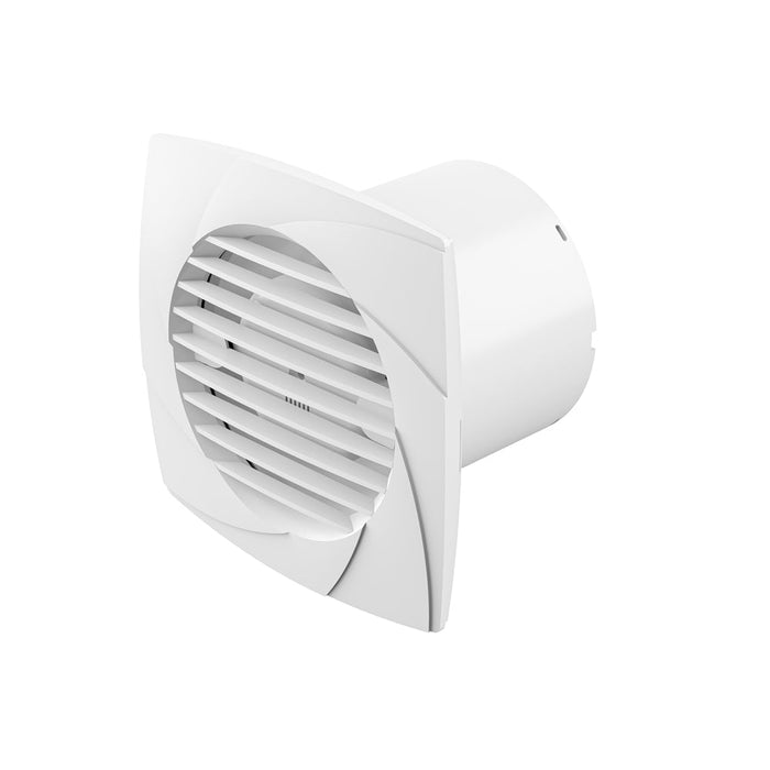 Velair EVELA100T001 Lyra Air Extractor Fan Timer 100mm White - westbasedirect.com