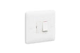 MK Base MB1040WHI White Moulded 1G 13A Switched Fused Spur Unit - westbasedirect.com