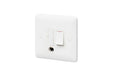 MK Base MB1041WHI White Moulded 1G 13A Switched Fused Spur Unit + Flex - westbasedirect.com