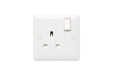 MK Base MB2757WHI White Moulded 13A 1G SP Switched Socket - westbasedirect.com