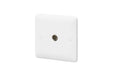 MK Base MB3520WHI White Moulded 1G Single TV Socket Outlet Male (Non-Isolated) - westbasedirect.com