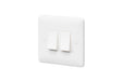 MK Base MB4862W1WHI White Moulded 10AX 2G 1-Way Switch - westbasedirect.com