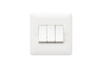 MK Base MB4863W1WHI White Moulded 10AX 3G 1-Way Switch - westbasedirect.com